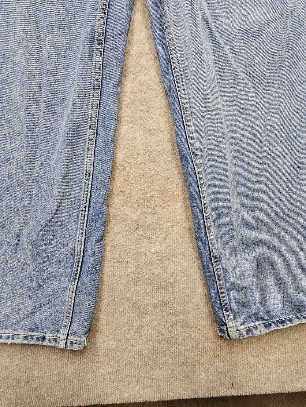 Vintage Old Navy Painter Carpenter Jeans Boys 14 Adjustable Waist Denim 90s